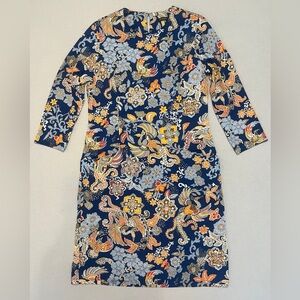 J. McLaughlin Catalyst colorful Dress with Pockets size M NWOT